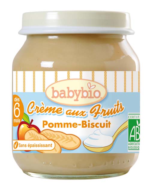 babybio水果奶油慕斯(蘋(píng)果)