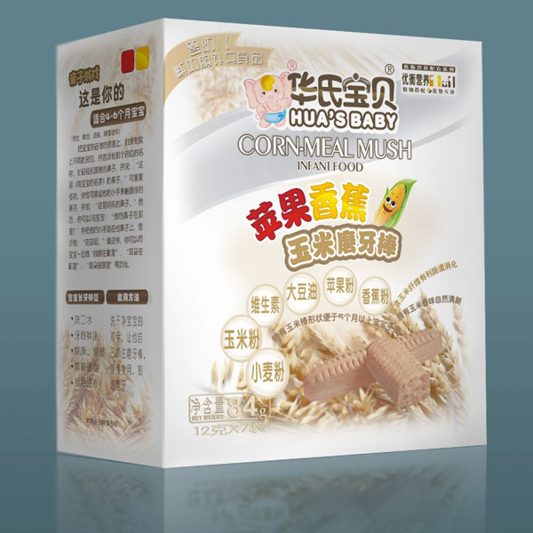 華氏寶貝蘋果香蕉玉米磨牙棒