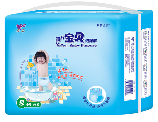 雅芬寶貝極薄紙褲S嗎38片