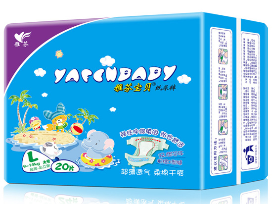 雅芬寶貝紙尿褲L碼20片