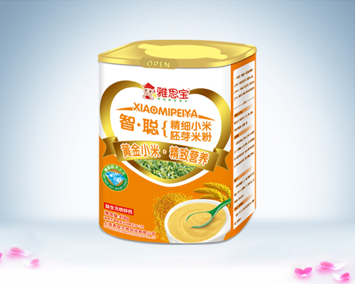 雅思寶益生元鐵鋅鈣智聰精細小米胚芽米粉