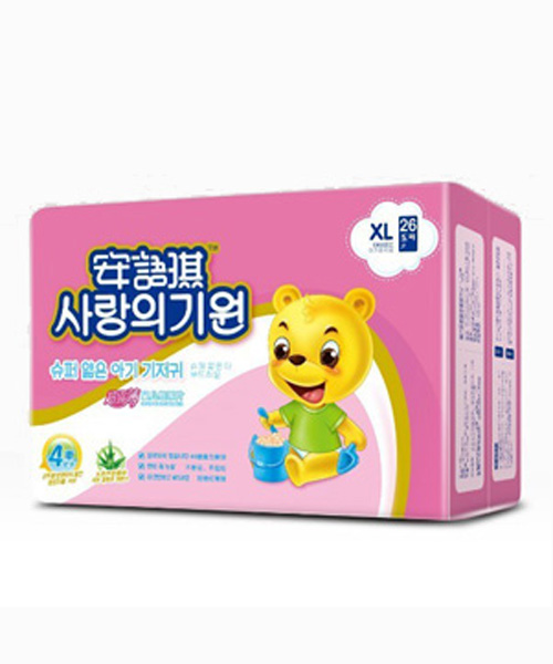 安語琪超級薄棉柔舒體嬰兒紙尿褲XL