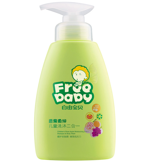 自由寶貝兒童300ml香果洗沐二合一