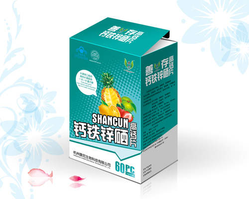 善存鈣鐵鋅硒高鈣片