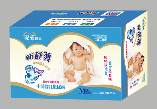 昵愛(ài)寶貝中薄yinge紙尿褲M