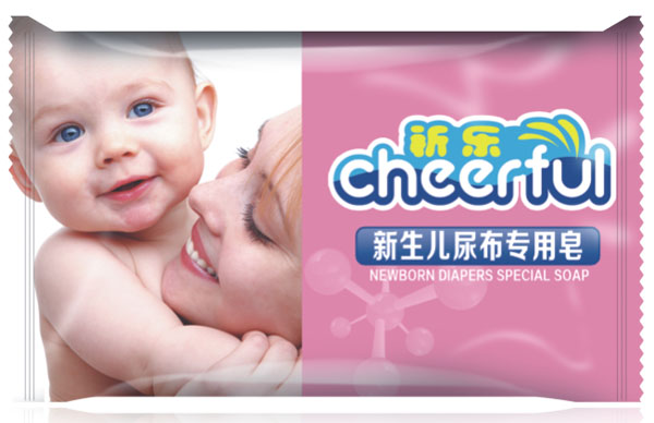 祈樂(lè)新生兒尿布專用皂