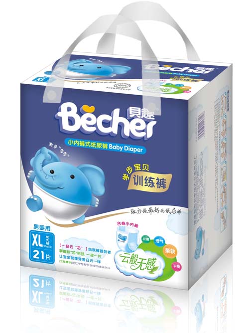 貝趣嬰兒訓(xùn)練褲XL碼