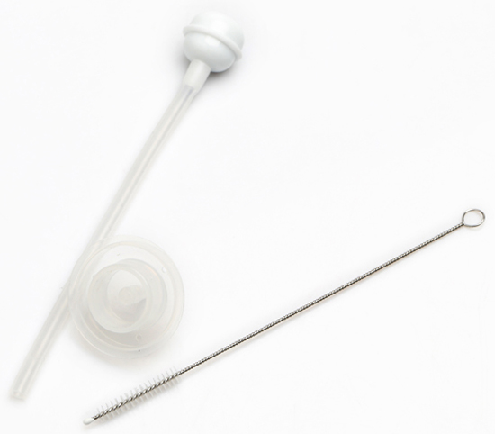 巴巴貝爾標口徑自動奶瓶吸管組