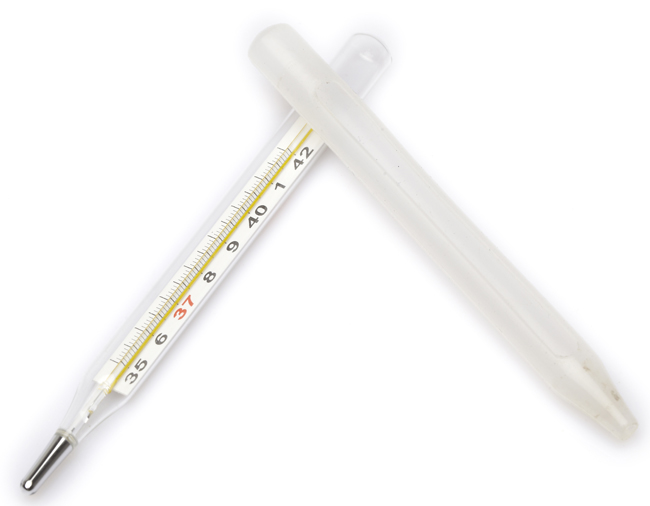 巴巴貝爾帶硅膠玻璃體溫計(jì)