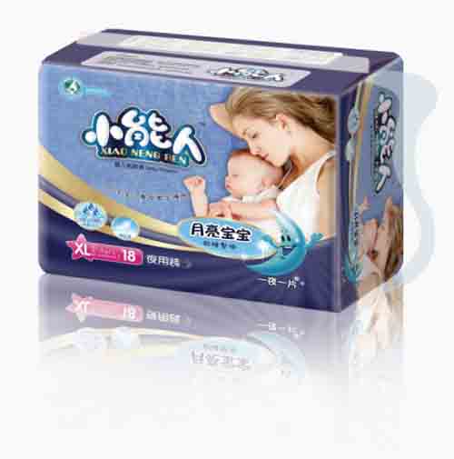 小熊人商超渠道夜用裝XL號