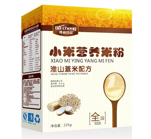 博誠(chéng)淮山薏米配方小米營(yíng)養(yǎng)米粉全段