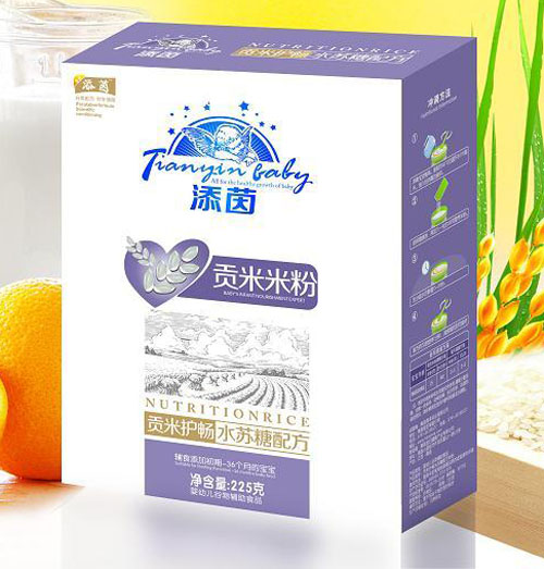 添茵水蘇糖配方貢米米粉