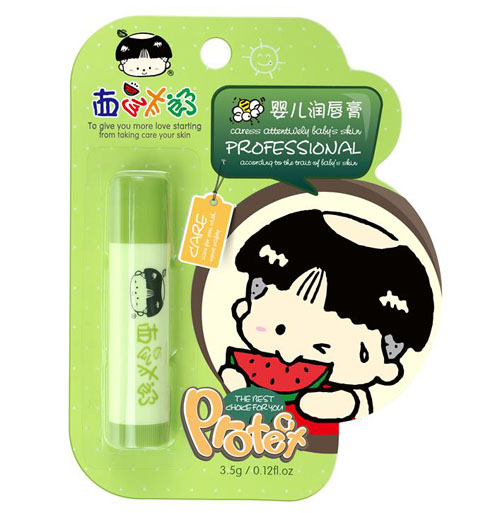 西瓜太郎嬰兒潤(rùn)唇膏