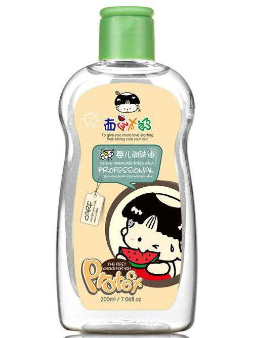 西瓜太郎嬰兒潤膚油200ml