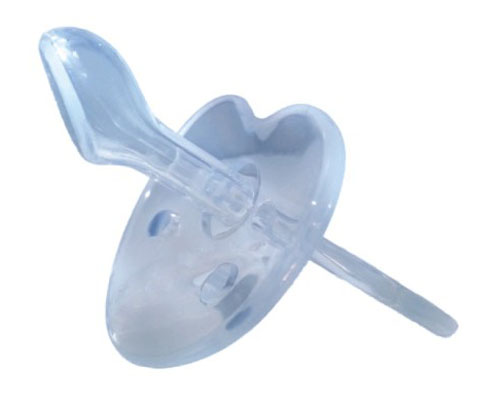 PODEE嬰兒透明硅膠安撫奶嘴拇指型