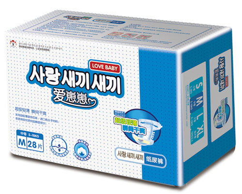 愛崽崽超薄紙尿褲M碼