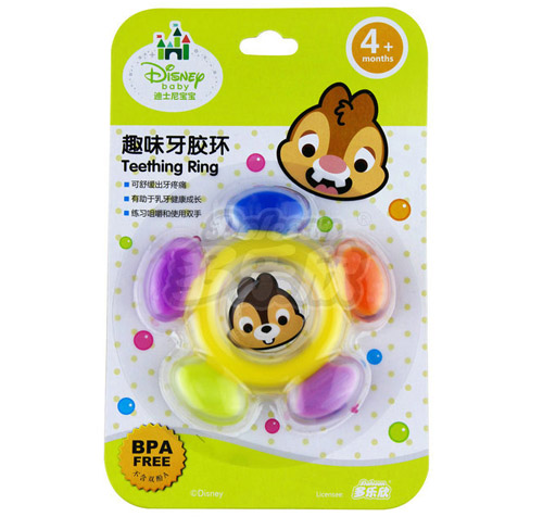 迪士尼寶寶迪士尼cuties趣味牙膠環(huán)