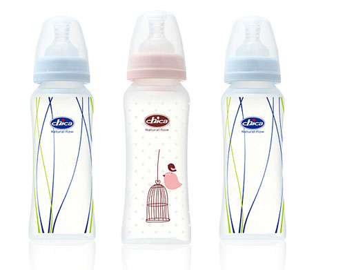 積高新生兒標準口徑真乳實感小方錐形PP奶瓶