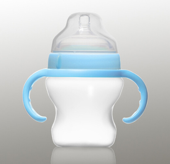 愛弗圖西240MLPP寬口葫蘆型奶瓶(湖藍)