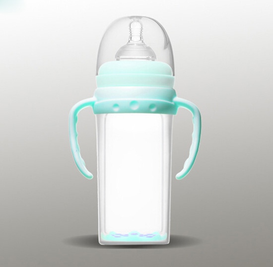 愛弗圖西240MLPP寬口直身奶瓶(翡翠藍(lán))