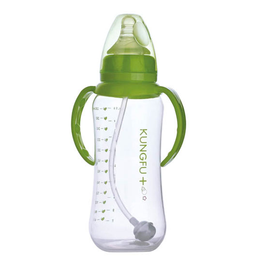 功夫?qū)氊怭P標(biāo)口弧形自動大奶瓶