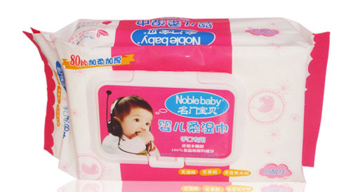 名門(mén)寶貝嬰兒柔濕巾80片