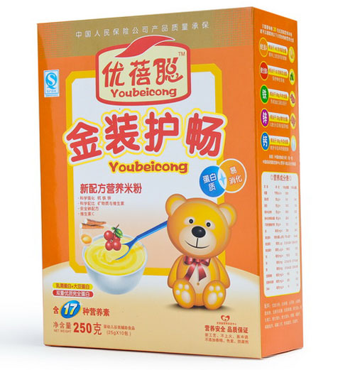 優(yōu)蓓聰金裝護暢營養(yǎng)米粉