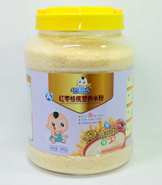 好佳貝兒A+紅棗核桃營(yíng)養(yǎng)米粉