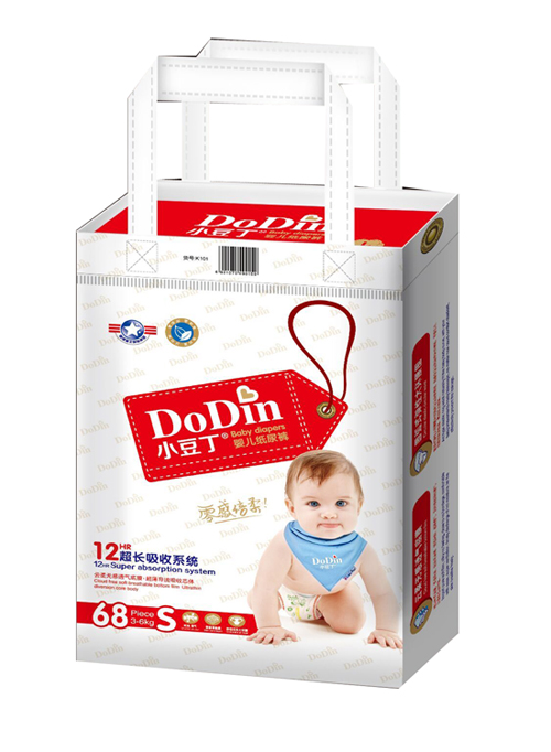 小豆丁零感倍柔紙尿褲S