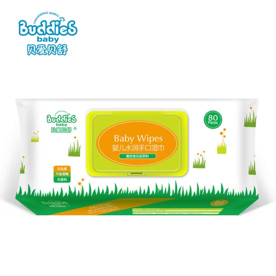 貝愛貝舒嬰兒水潤(rùn)手口濕巾