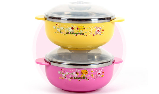 皇嬰歐式不銹鋼碗365ML