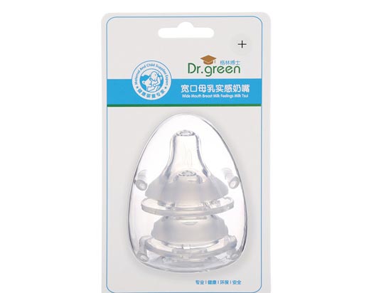 格林博士母乳實(shí)感奶嘴兩個(gè)裝十字孔