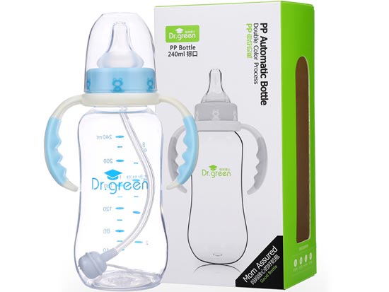 ���ֲ�ʿ��(bi��o)��PP�Ԅ���ƿ240ML�{(l��n)ɫ