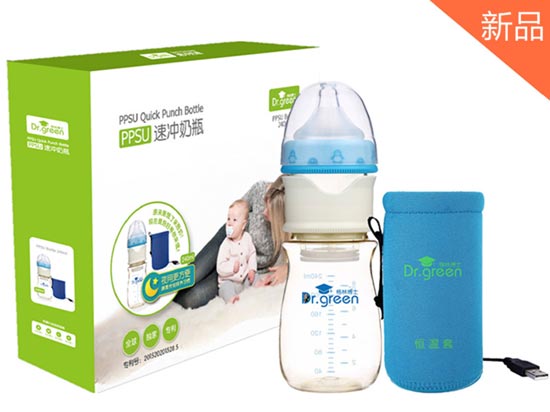 格林博士PPSU速?zèng)_奶瓶