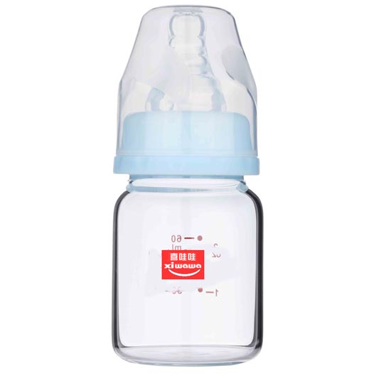 喜哇哇嬰幼兒玻璃奶瓶60ML