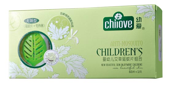 幼愛嬰幼兒艾草驅(qū)蚊片組合