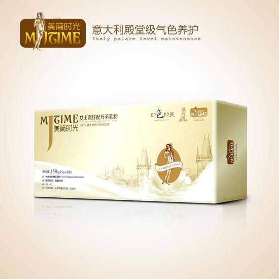 美簡時光女士高纖配方羊乳粉150g