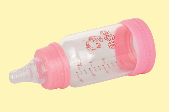 旺寶寶標口徑直身玻璃奶瓶