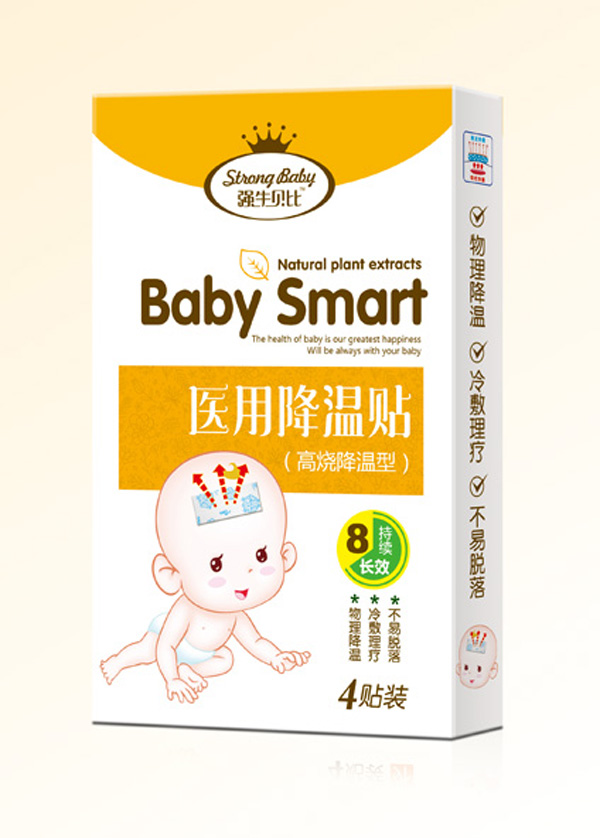 強(qiáng)生貝比降溫貼(高燒降溫型)