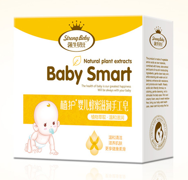 強(qiáng)生貝比嬰兒蜂蜜滋潤(rùn)手工皂