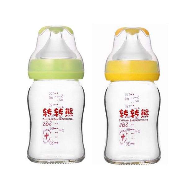 轉轉熊鈦晶玻璃奶瓶