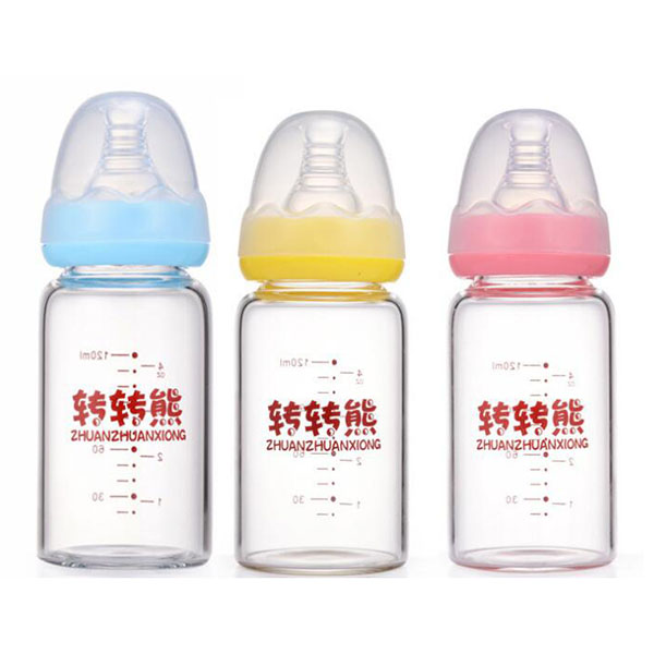 轉(zhuǎn)轉(zhuǎn)熊晶鉆玻璃奶瓶 120ML