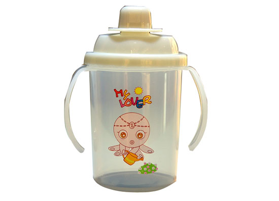 正品 彈跳吸水杯 兒童飲水杯配有吸管