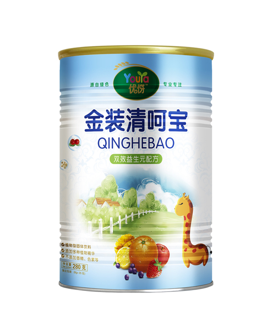 優(yōu)伢金裝雙效益生元清呵寶