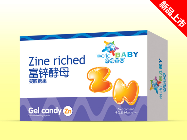 環(huán)球寶貝富鋅酵母凝膠糖果24g