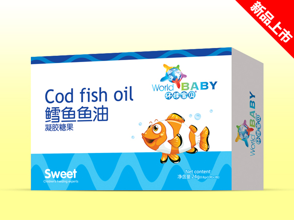 環(huán)球寶貝鱈魚魚油凝膠糖果