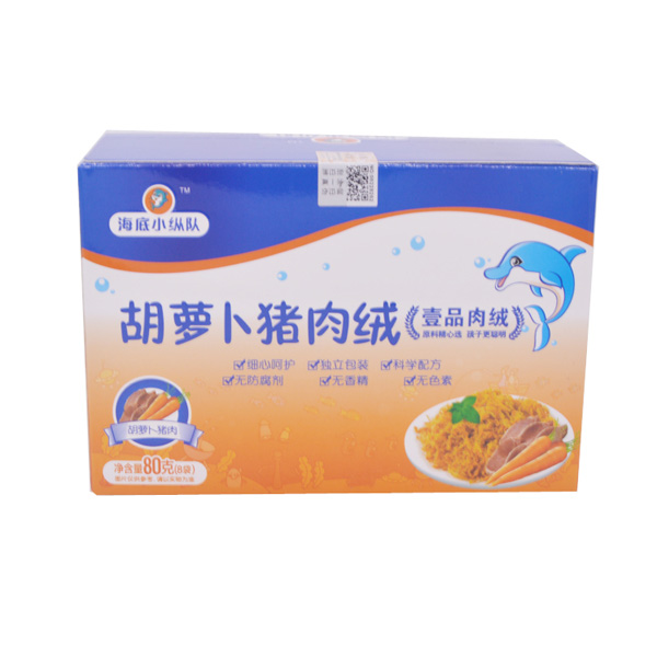 海底小縱隊胡蘿卜豬肉絨80g