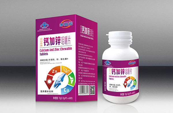 多如元鈣加鋅咀嚼片