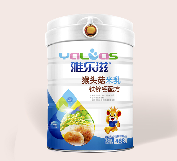 雅樂滋猴頭菇米乳-鐵鋅鈣配方