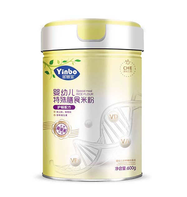 金嬰寶嬰幼兒特殊膳食米粉 護(hù)暢配方600g